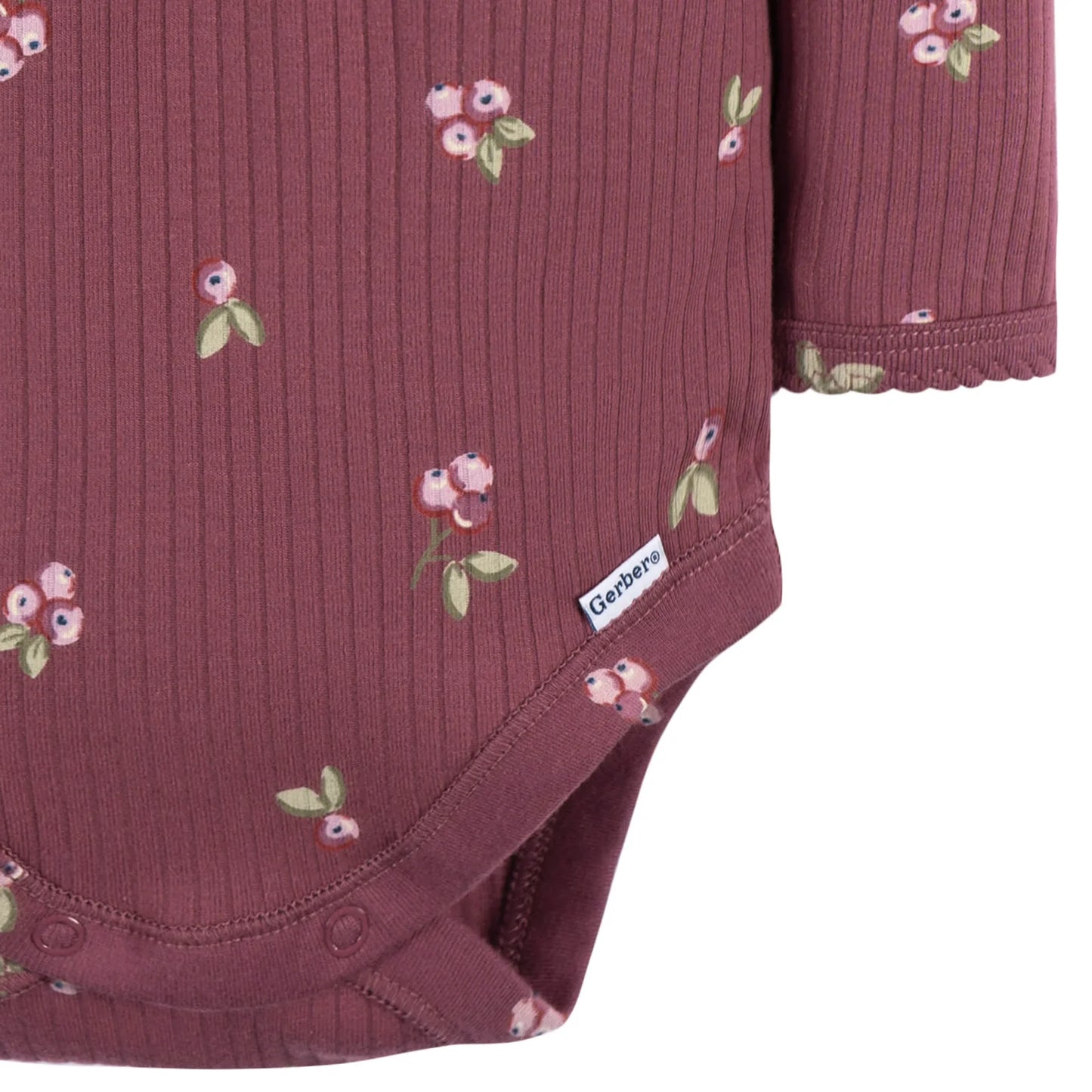 2-Pack Baby Girls Berries Onesies® Bodysuits