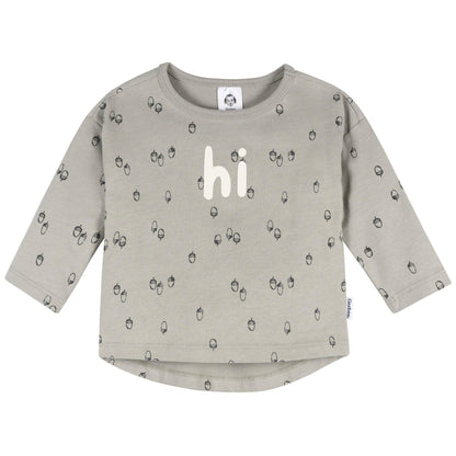 2-Piece Baby Boys Gray Arcon Top & Joggers